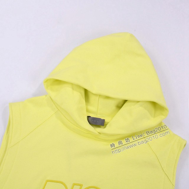 Dior專櫃迪奧2023SS新款刺繡連帽背心 男女同款 tzy2934